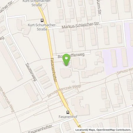 Standortübersicht der Tankstelle Stadtwerke Stuttgart GmbH in 70565 Stuttgart