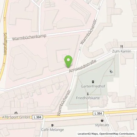 Standortübersicht der Tankstelle enercity AG in 30159 Hannover