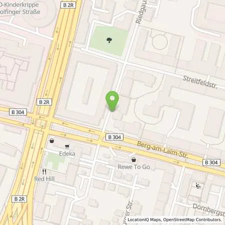 Standortübersicht der Tankstelle SWM Versorgungs GmbH in 81637 München