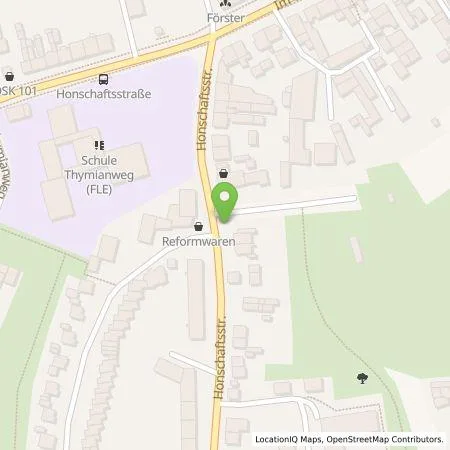 Standortübersicht der Tankstelle TankE GmbH in 51061 Köln