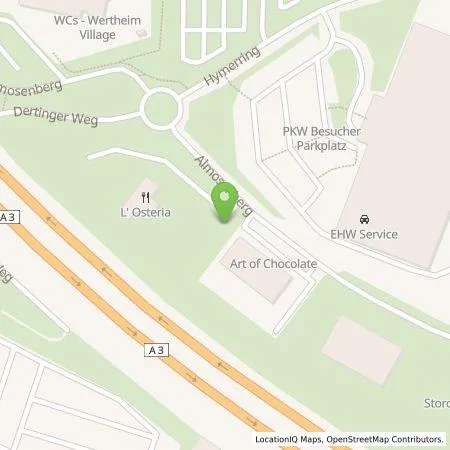 Standortübersicht der Tankstelle EnBW mobility+ AG und Co.KG in 97877 Wertheim