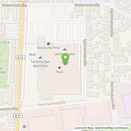 Standortübersicht der Tankstelle EnBW mobility+ AG und Co.KG in 33607 Bielefeld