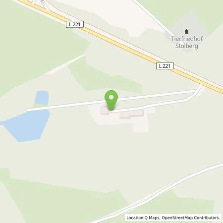Standortübersicht der Tankstelle Volker Blees in 52222 Stolberg (Rhld.)