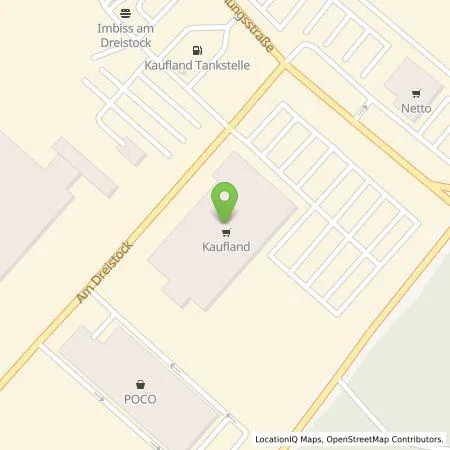 Standortübersicht der Tankstelle EnBW mobility+ AG und Co.KG in 97318 Kitzingen