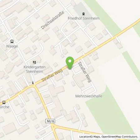 Standortübersicht der Tankstelle SWU Energie GmbH in 89233 Neu-Ulm