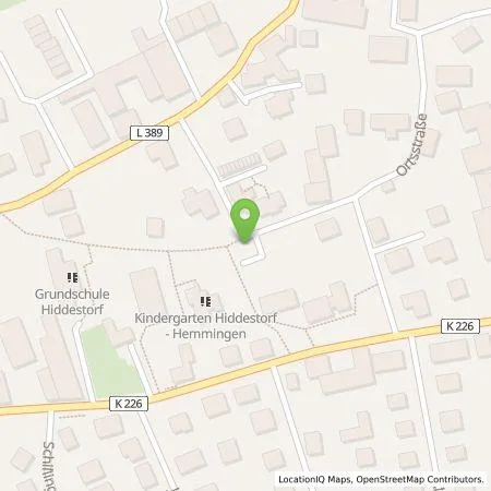 Standortübersicht der Tankstelle enercity AG in 30966 Hemmingen