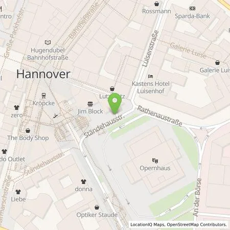 Standortübersicht der Tankstelle enercity AG in 30159 Hannover