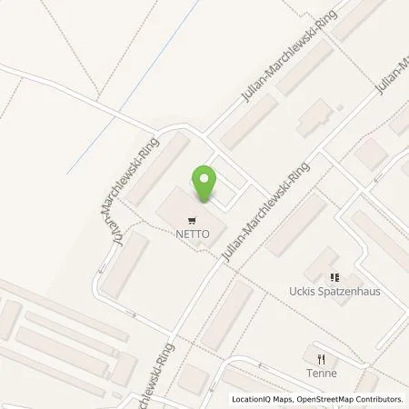 Standortübersicht der Tankstelle Vattenfall Smarter Living GmbH in 16303 Schwedt /Oder