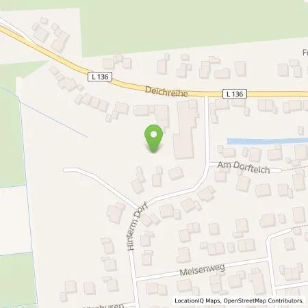 Standortübersicht der Tankstelle Autohaus Brockmann GmbH in 25573 Beidenfleth