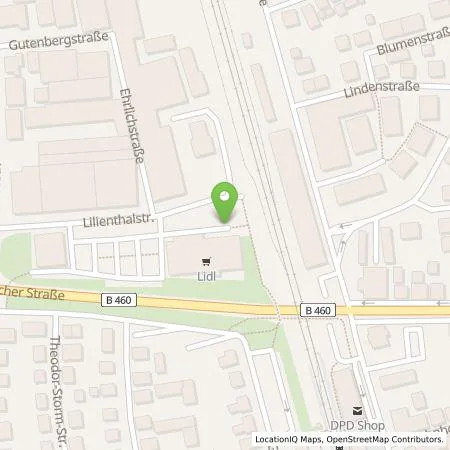 Standortübersicht der Tankstelle Lidl Dienstleistung GmbH & Co. KG in 64646 Heppenheim (Bergstraße)