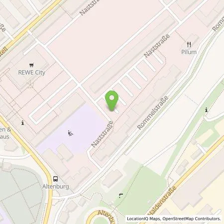 Standortübersicht der Tankstelle Stadtwerke Stuttgart GmbH in 70376 Stuttgart