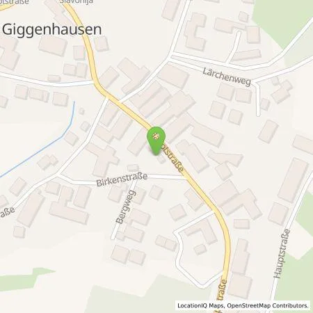 Standortübersicht der Tankstelle Bürger-Energie Genossenschaft Freisinger Land eG in 85376 Giggenhausen