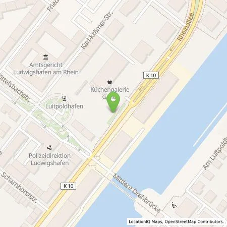 Standortübersicht der Tankstelle LadeDepot GmbH in 67061 Ludwigshafen am Rhein