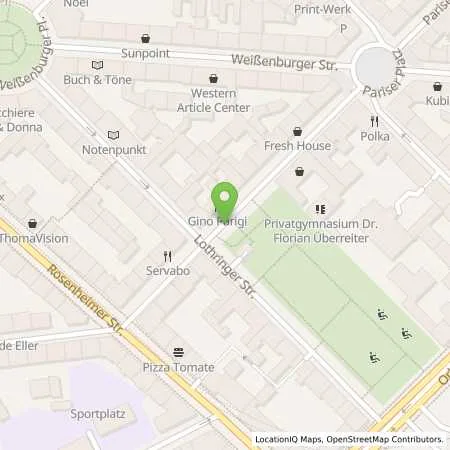 Standortübersicht der Tankstelle SWM Versorgungs GmbH in 81667 München