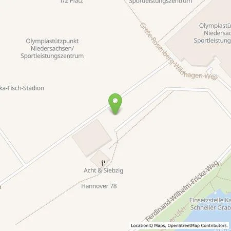 Standortübersicht der Tankstelle enercity AG in 30169 Hannover