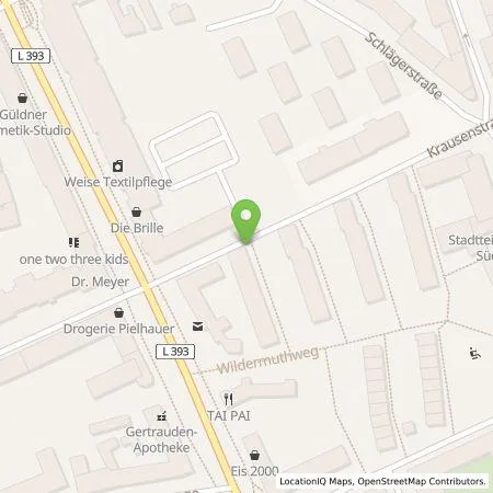 Standortübersicht der Tankstelle enercity AG in 30171 Hannover