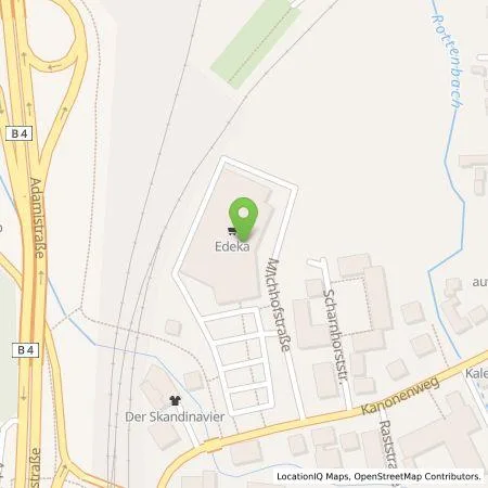 Standortübersicht der Tankstelle Ina Brehm e.K. in 96450 Coburg