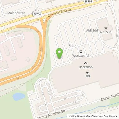 Standortübersicht der Tankstelle EnBW mobility+ AG und Co.KG in 50858 Köln