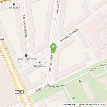 Standortübersicht der Tankstelle enercity AG in 30173 Hannover