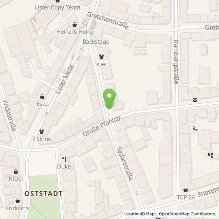 Standortübersicht der Tankstelle enercity AG in 30161 Hannover