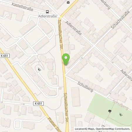 Standortübersicht der Tankstelle ESWE Versorgungs AG in 65183 Wiesbaden