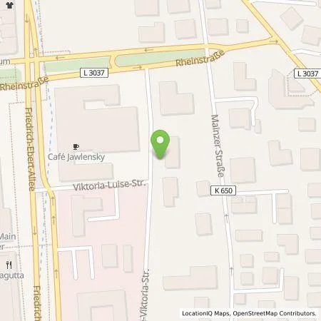 Standortübersicht der Tankstelle ESWE Versorgungs AG in 65185 Wiesbaden