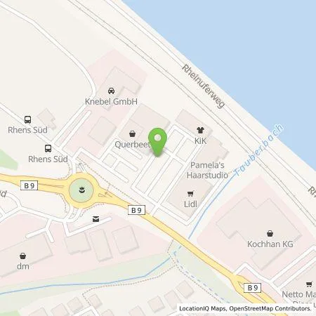 Standortübersicht der Tankstelle Lidl Dienstleistung GmbH & Co. KG in 56321 Rhens