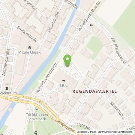 Standortübersicht der Tankstelle Lidl Dienstleistung GmbH & Co. KG in 86153 Augsburg