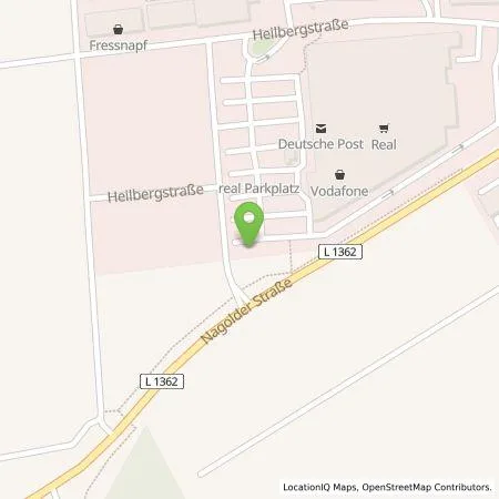 Standortübersicht der Tankstelle Kaufland Dienstleistung GmbH & Co. KG in 71131 Jettingen