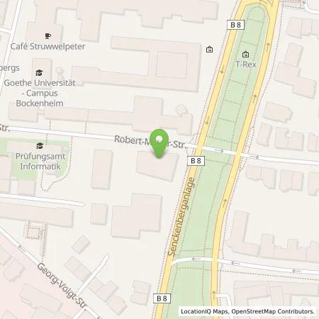 Standortübersicht der Tankstelle Wattif Europe GmbH in 60325 Frankfurt am Main