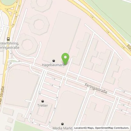 Standortübersicht der Tankstelle Energie Südbayern GmbH in 85774 Unterföhring