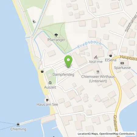 Standortübersicht der Tankstelle Energie Südbayern GmbH in 83339 Chieming