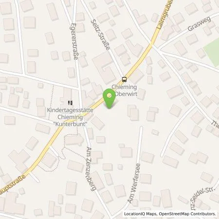 Standortübersicht der Tankstelle Energie Südbayern GmbH in 83339 Chieming