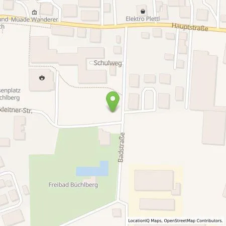 Standortübersicht der Tankstelle Energie Südbayern GmbH in 94124 Büchlberg