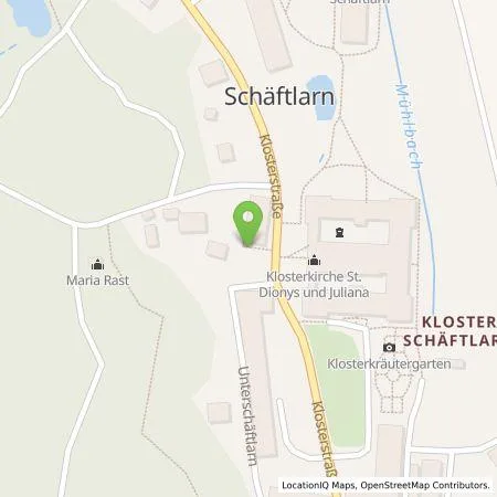 Standortübersicht der Tankstelle Energie Südbayern GmbH in 82067 Kloster Schäftlarn
