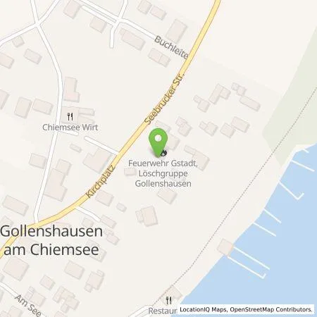 Standortübersicht der Tankstelle Energie Südbayern GmbH in 83257 Gollenshausen