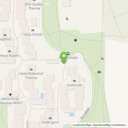 Standortübersicht der Tankstelle Energie Südbayern GmbH in 94086 Bad Griesbach i.Rottal