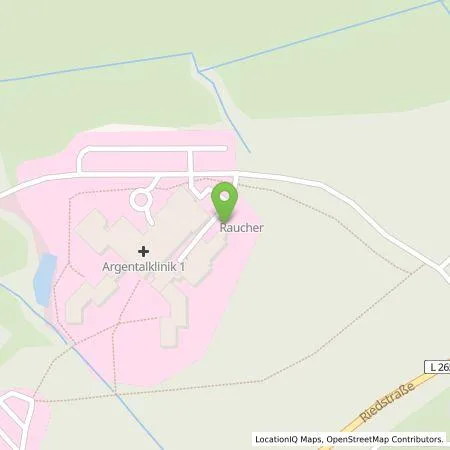 Standortübersicht der Tankstelle Energie Südbayern GmbH in 88316 Isny im Allgäu