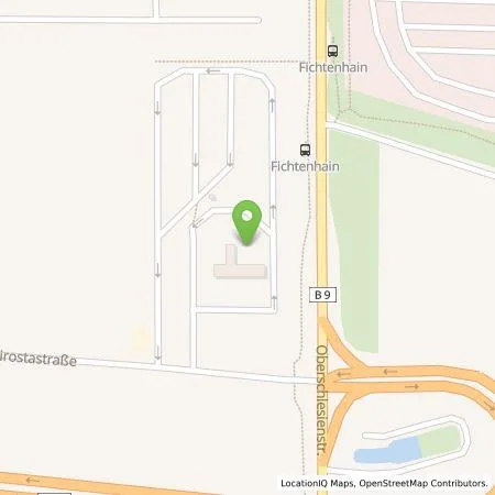 Standortübersicht der Tankstelle Circle K Deutschland GmbH in 47807 Krefeld