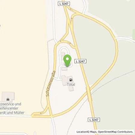 Standortübersicht der Tankstelle Circle K Deutschland GmbH in 98527 Suhl