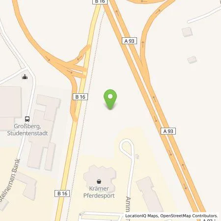 Standortübersicht der Tankstelle Energie Südbayern GmbH in 93080 Pentling