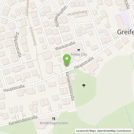 Standortübersicht der Tankstelle Energie Südbayern GmbH in 86926 Greifenberg