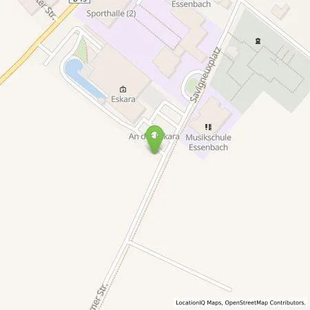 Standortübersicht der Tankstelle Energie Südbayern GmbH in 84051 Essenbach