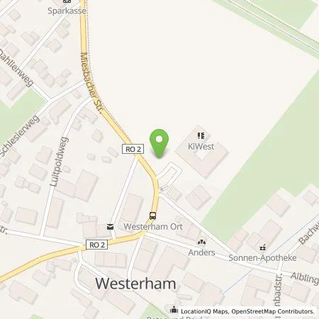 Standortübersicht der Tankstelle Energie Südbayern GmbH in 83620 Feldkirchen-Westerham