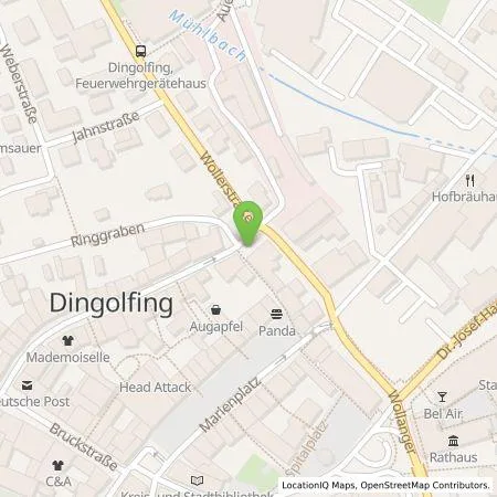 Standortübersicht der Tankstelle Energie Südbayern GmbH in 84130 Dingolfing