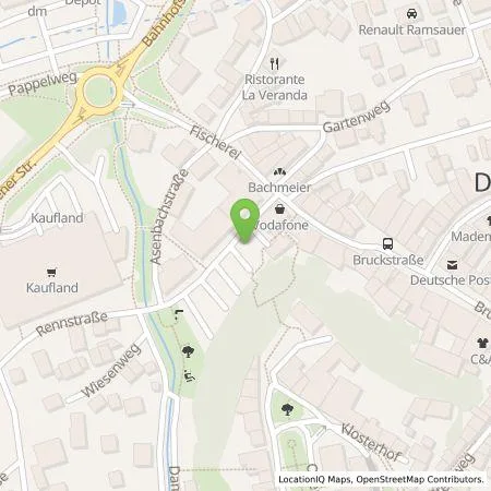 Standortübersicht der Tankstelle Energie Südbayern GmbH in 84130 Dingolfing