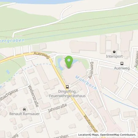 Standortübersicht der Tankstelle Energie Südbayern GmbH in 84130 Dingolfing