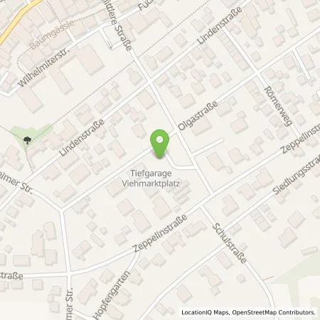 Standortübersicht der Tankstelle Stadtwerke Mengen in 88512 Mengen