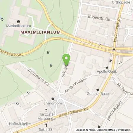 Standortübersicht der Tankstelle SWM Versorgungs GmbH in 81667 München