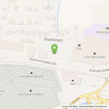 Standortübersicht der Tankstelle Allego GmbH in 73527 Schwäbisch Gmünd